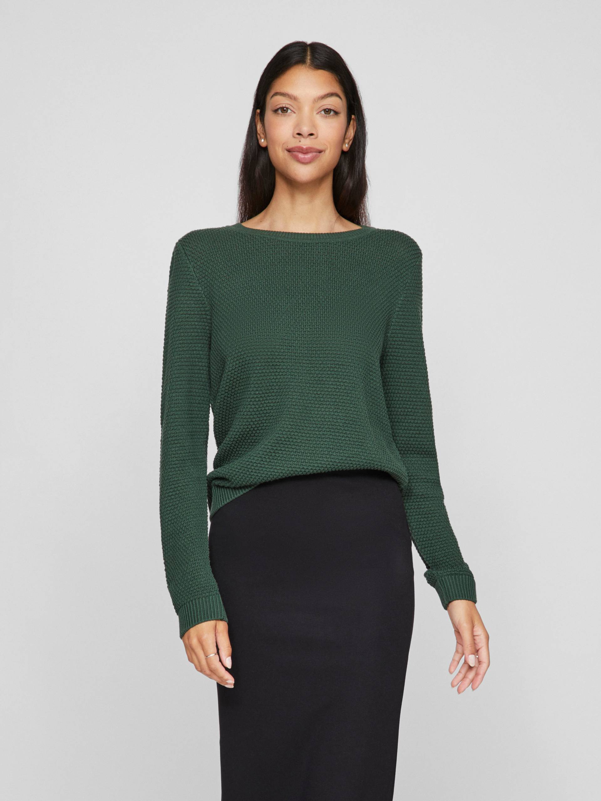 Vila Rundhalspullover »VIDALO O-NECK L/S KNIT TOP- NOOS« von Vila