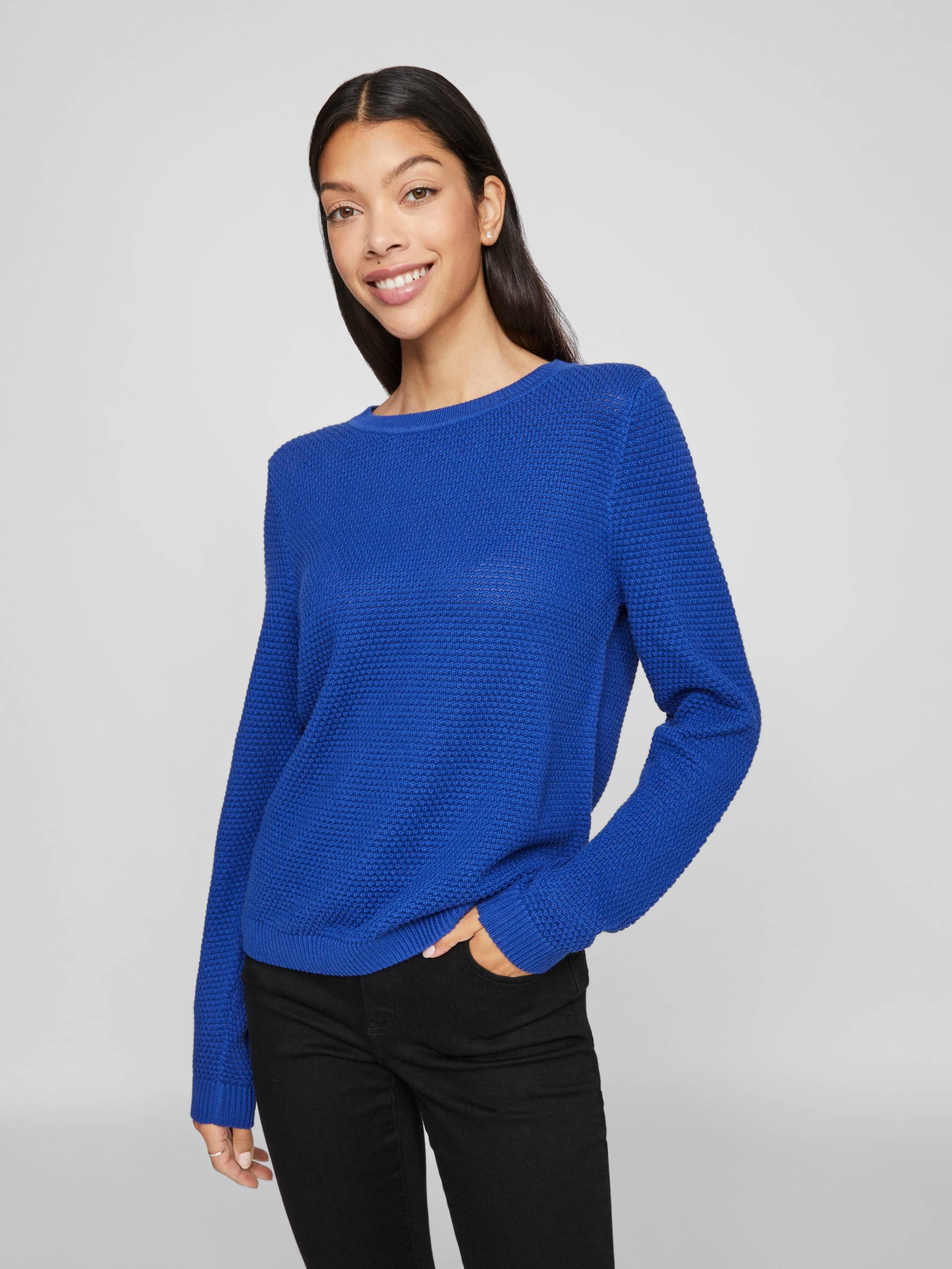 Vila Rundhalspullover »VIDALO O-NECK L/S KNIT TOP- NOOS« von Vila