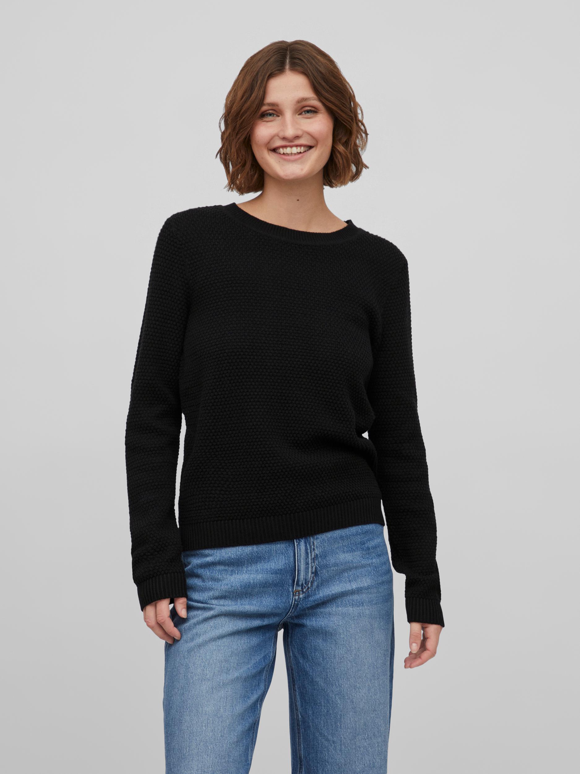 Vila Rundhalspullover »VIDALO O-NECK L/S KNIT TOP- NOOS« Vila Rundhalspullover »VIDALO O-NECK L/S KNIT TOP- NOOS« von Vila