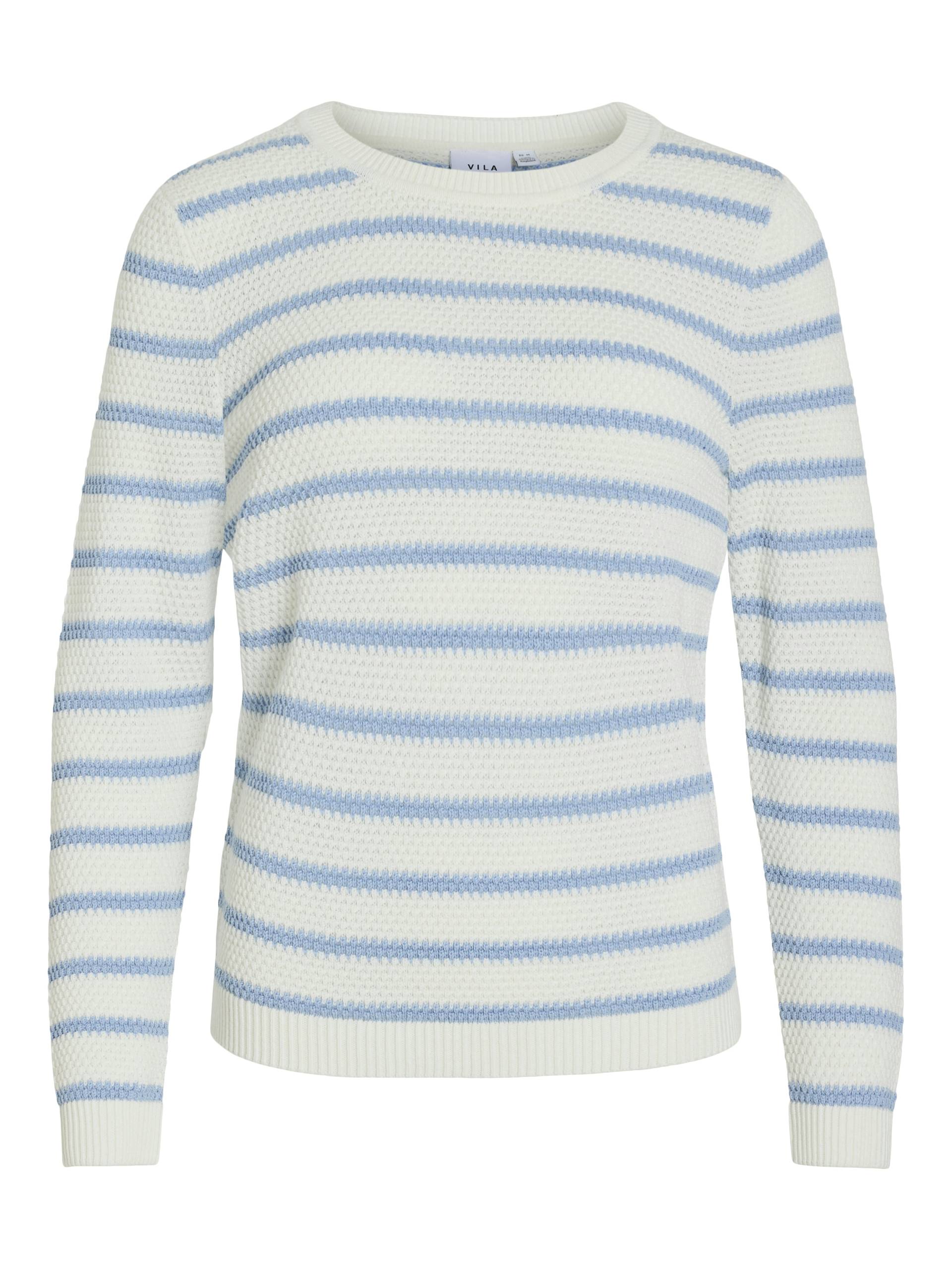 Vila Rundhalspullover »VIDALO O-NECK L/S STRIPE KNIT TOP- NOOS« Vila Rundhalspullover »VIDALO O-NECK L/S STRIPE KNIT TOP- NOOS« von Vila