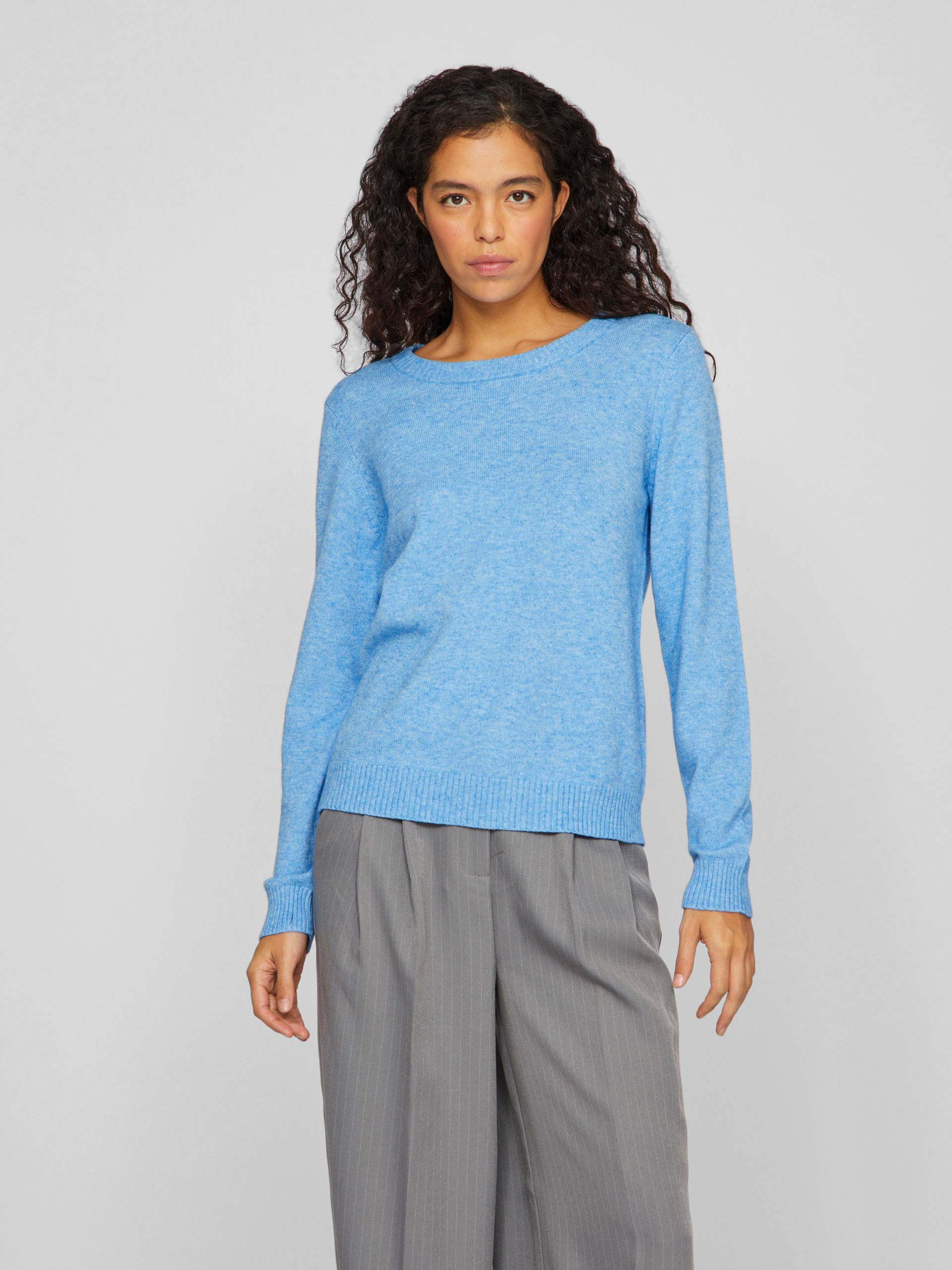 Vila Rundhalspullover »VIRIL O-NECK L/S KNIT TOP - NOOS« von Vila