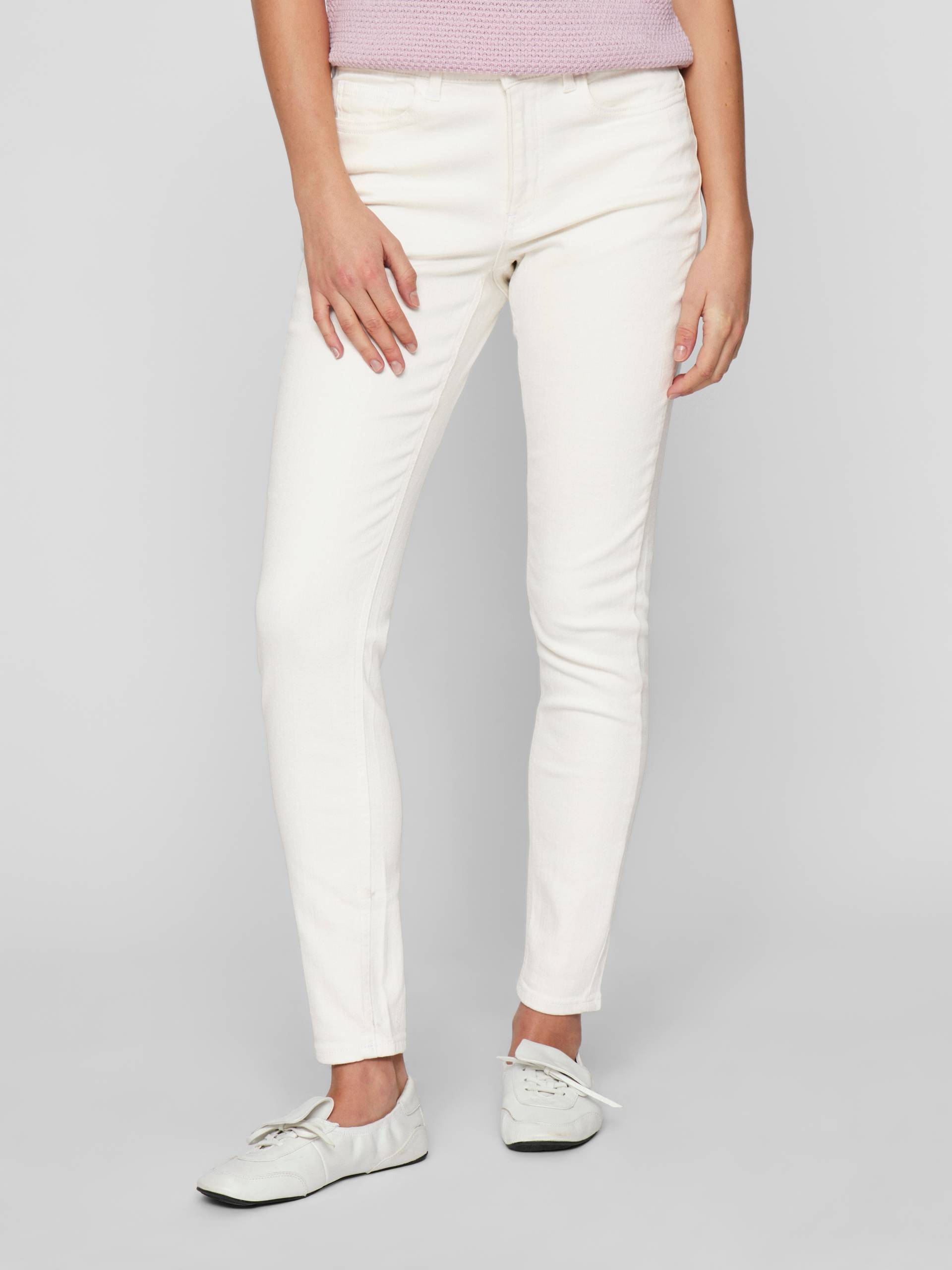 Vila Skinny-fit-Jeans »VISARAH RW SKINNY JEANS WHITE EMY-NOOS« Vila Skinny-fit-Jeans »VISARAH RW SKINNY JEANS WHITE EMY-NOOS« von Vila