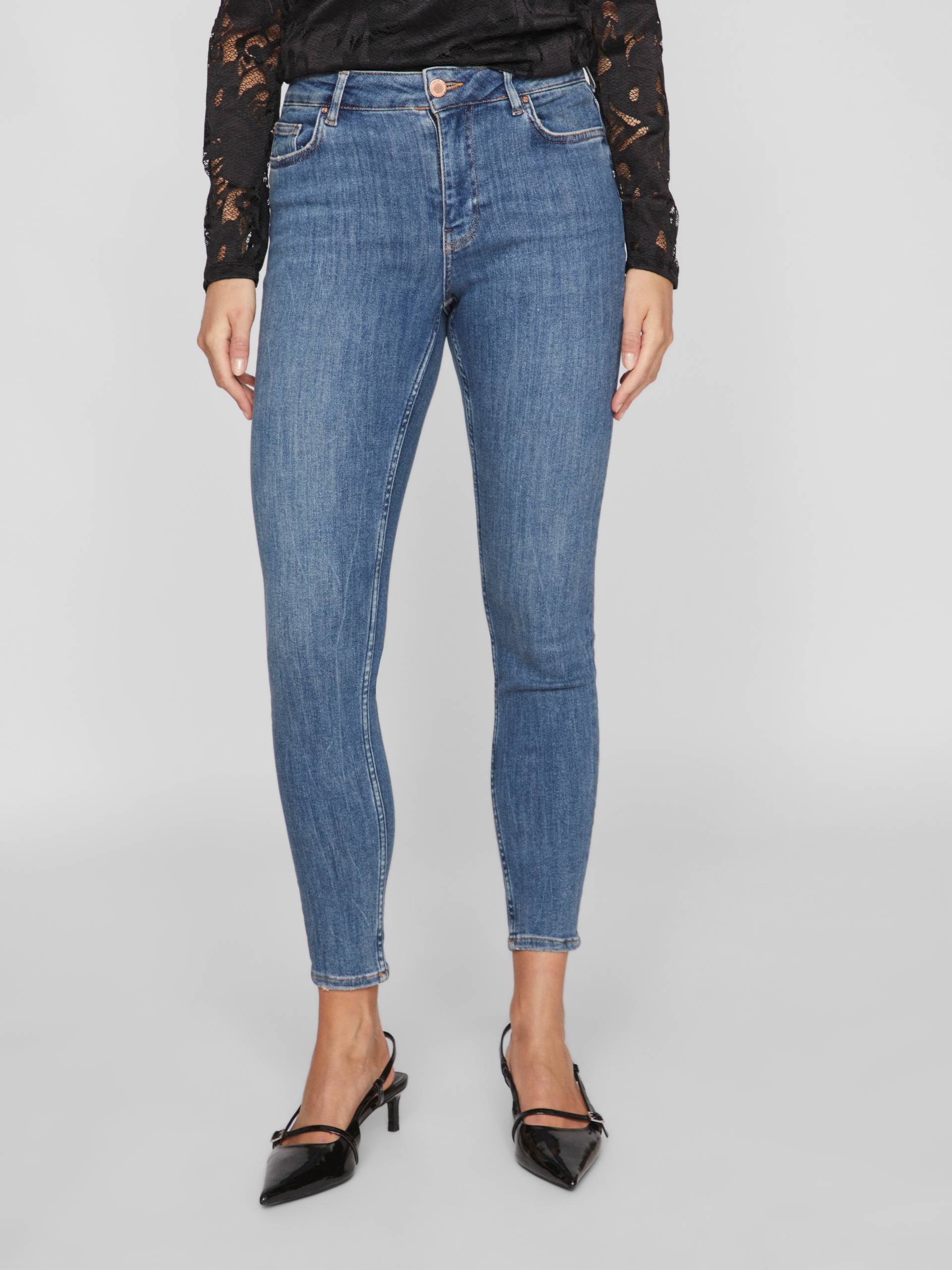 Vila Skinny-fit-Jeans »VISARAH WU02 RW SKINNY JEANS - NOOS« von Vila