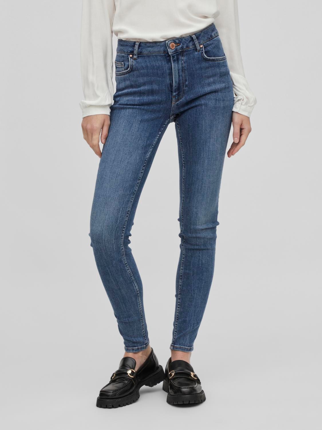 Vila Skinny-fit-Jeans »VISARAH WU02 RW SKINNY JEANS - NOOS« von Vila