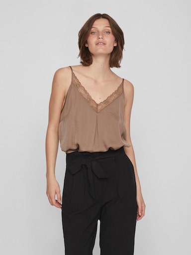 Vila Spaghettitop »VICAVA V-NECK LACE SINGLET- NOOS« Vila Spaghettitop »VICAVA V-NECK LACE SINGLET- NOOS« von Vila