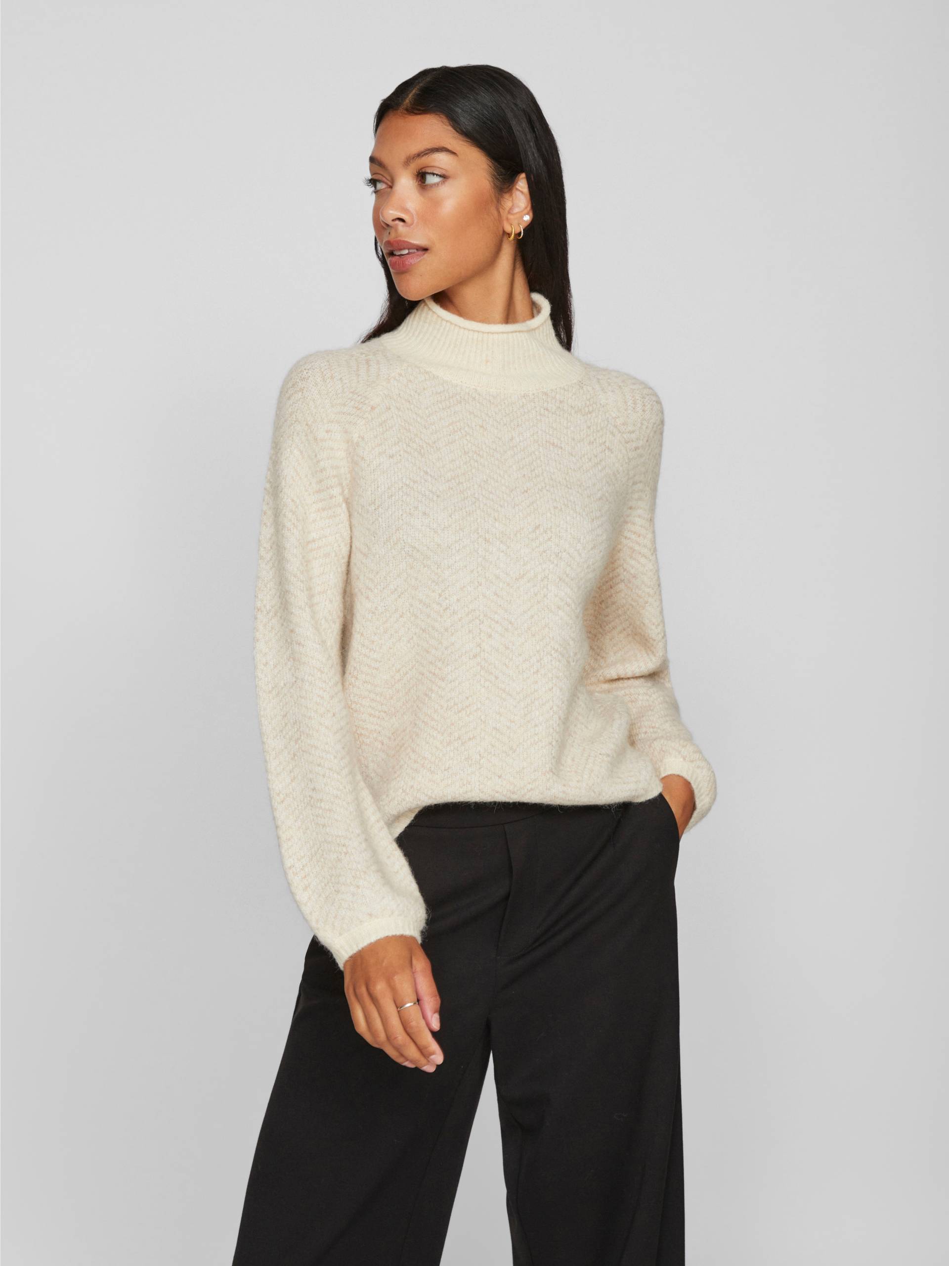 Vila Stehkragenpullover »VILORY HIGH NECK L/S KNIT TOP - NOOS« von Vila