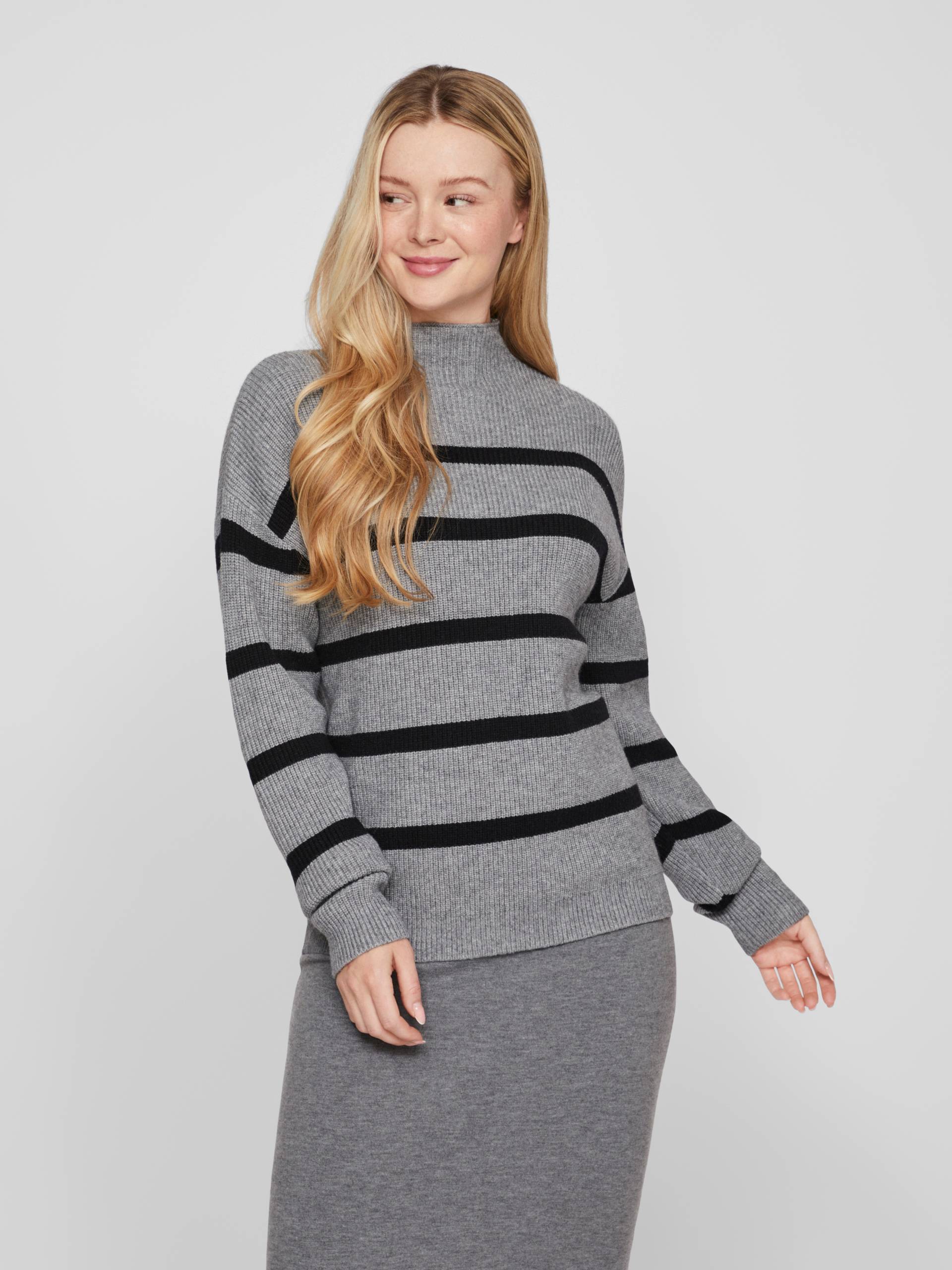 Vila Stehkragenpullover »VIRIL MOCKNECK L/S KNIT RIB TOP 2- NOOS« von Vila