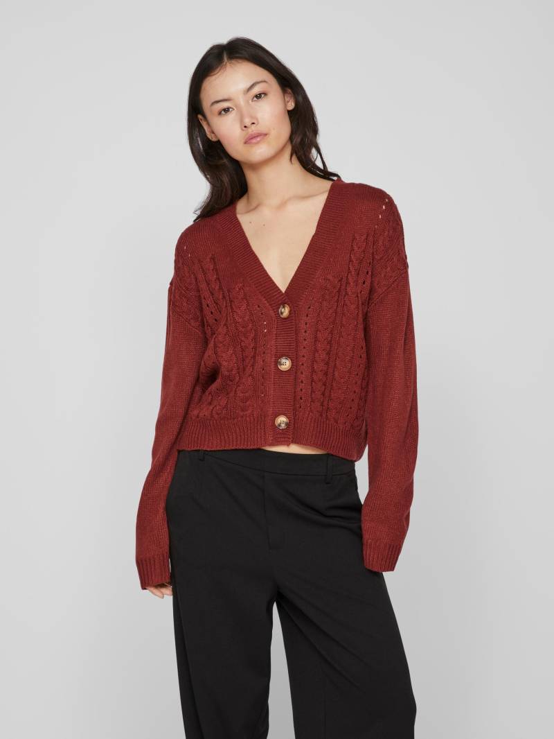 Vila Strickjacke »VIOA L/S CABLE KNIT CARDIGAN - NOOS« von Vila