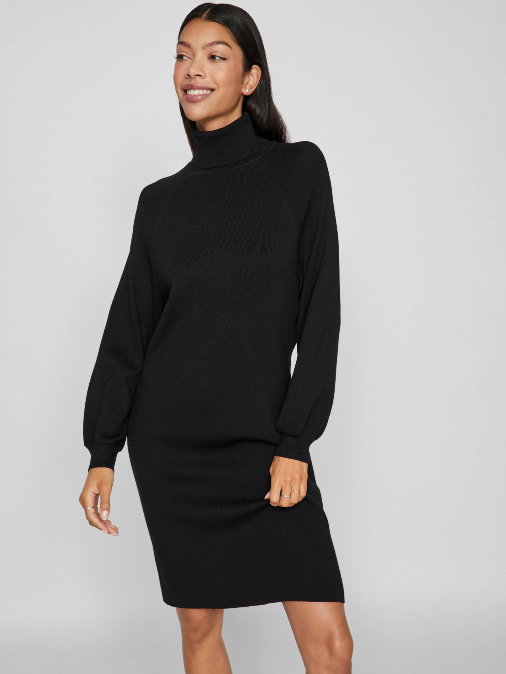 Vila Strickkleid »VIOSTRIA ROLL NECK L/S KNIT DRESS - NOOS« von Vila