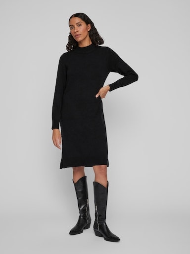 Vila Strickkleid »VIRIL CREW NECK L/S MIDI DRESS - NOOS« von Vila