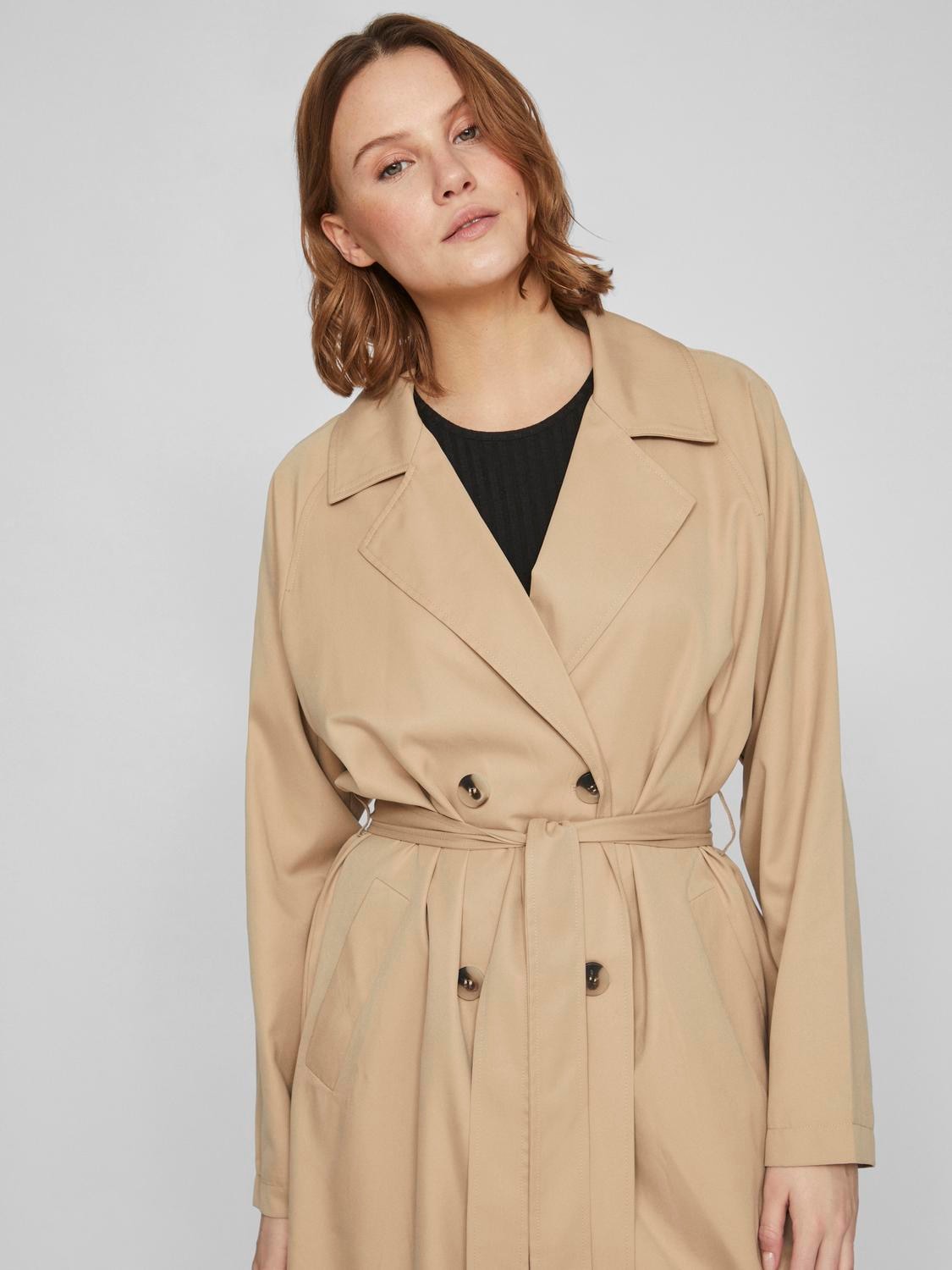 Vila Trenchcoat »VIJANCINE L/S LONG TRENCHCOAT - NOOS« Vila Trenchcoat »VIJANCINE L/S LONG TRENCHCOAT - NOOS« von Vila