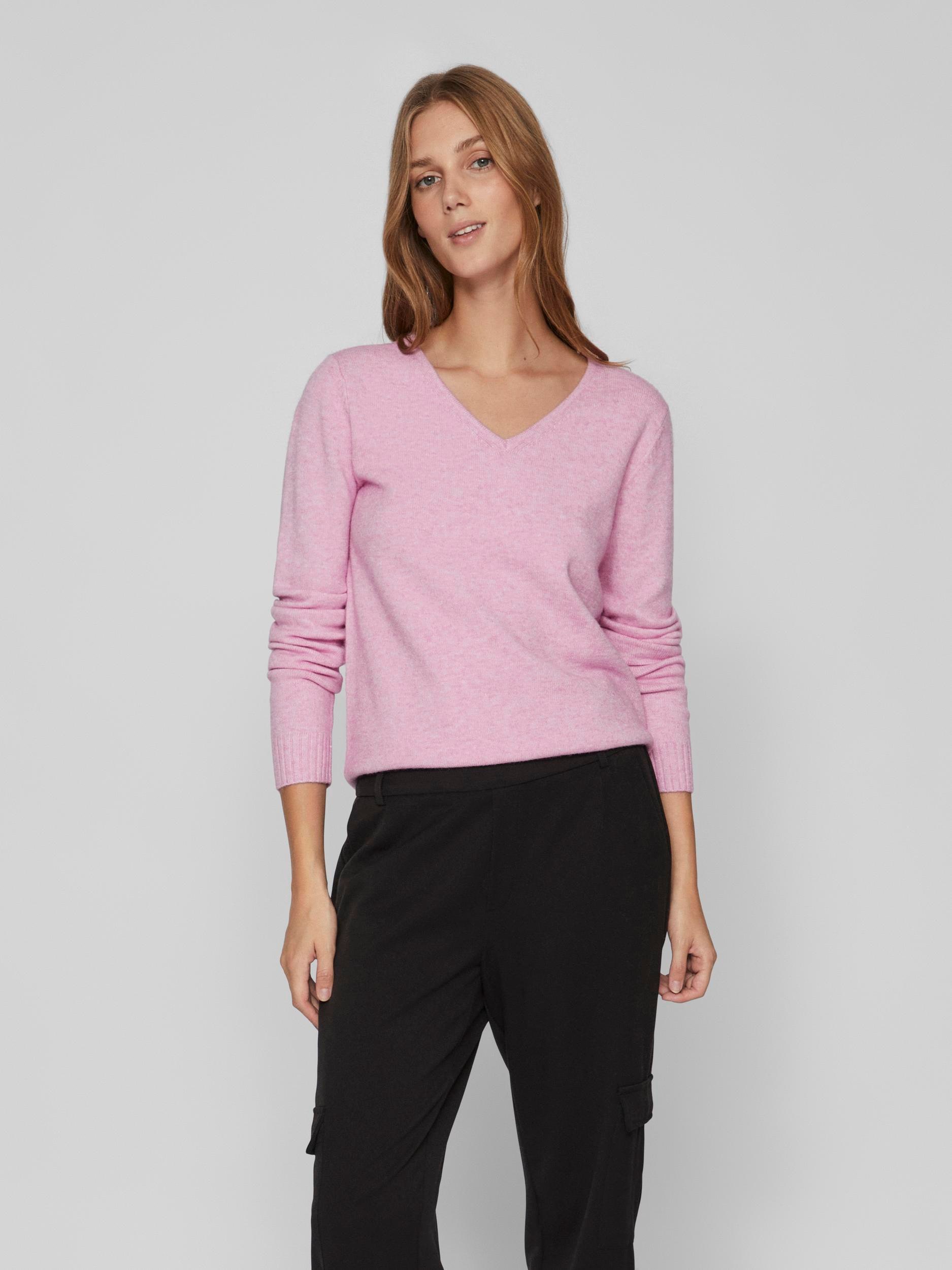 Vila V-Ausschnitt-Pullover »VIRIL V-NECK L/S KNIT TOP - NOOS« von Vila