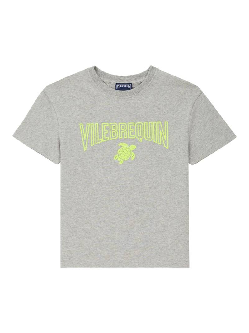 Vilebrequin Kids Gomy organic cotton T-shirt - Grey von Vilebrequin Kids