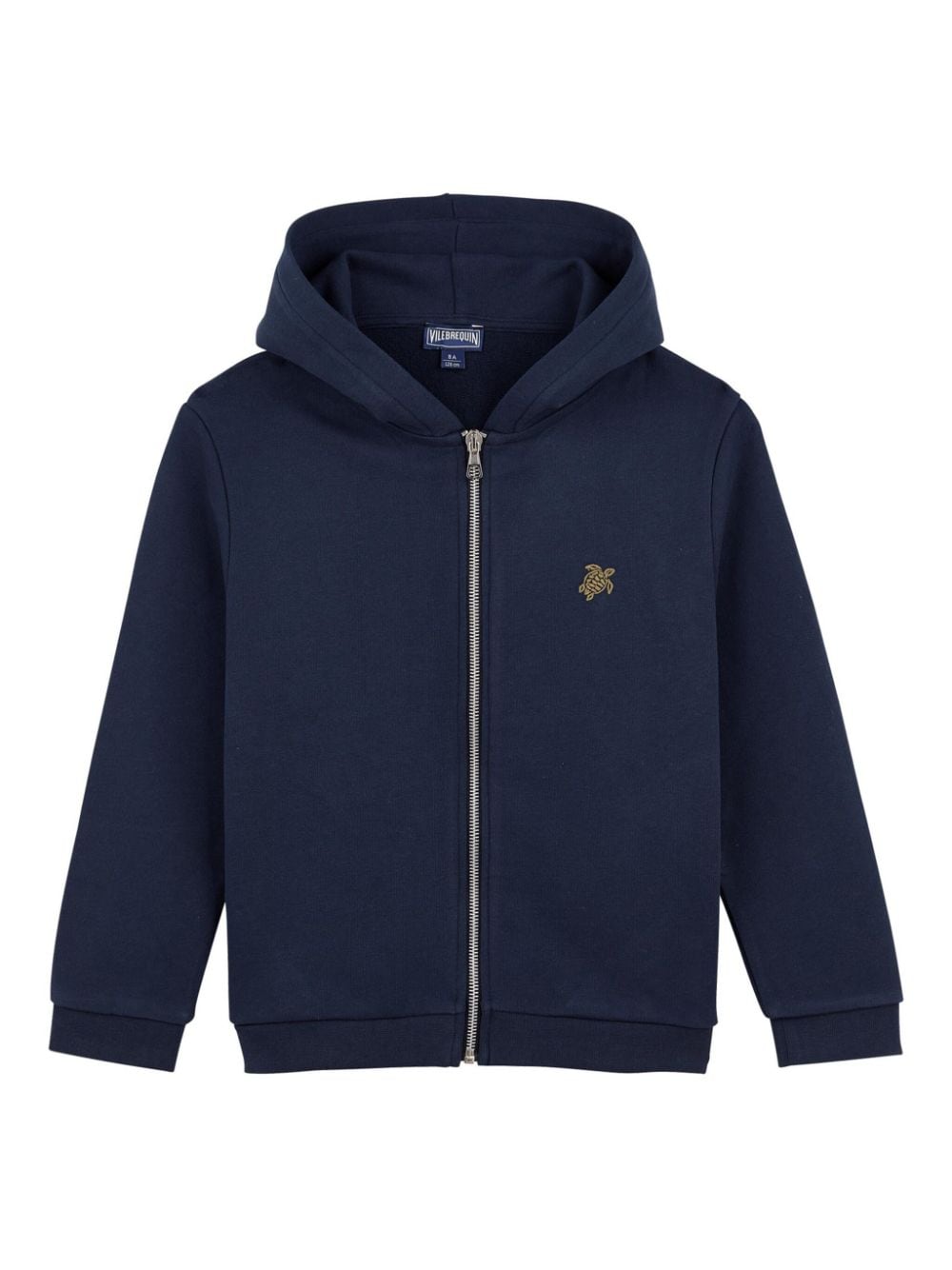 Vilebrequin Kids Placed Back Turtle hoodie - Blue von Vilebrequin Kids