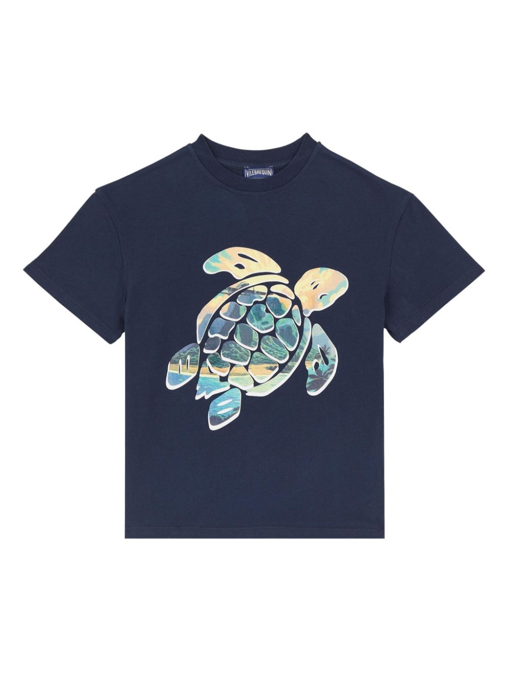 Vilebrequin Kids Tahiti Turtles T-shirt - Blue von Vilebrequin Kids