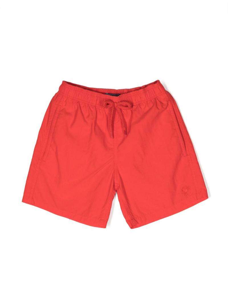 Vilebrequin Kids embroidered-logo drawstring swim shorts von Vilebrequin Kids