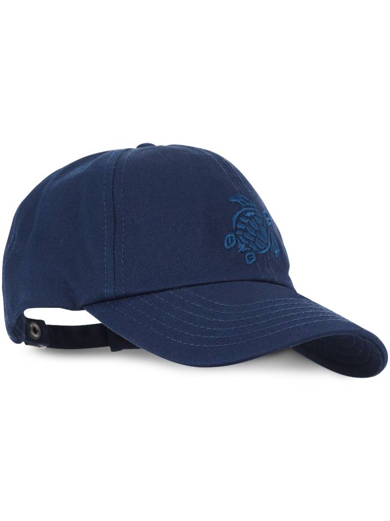 Vilebrequin Kids logo-embroidered cotton cap - Blue von Vilebrequin Kids