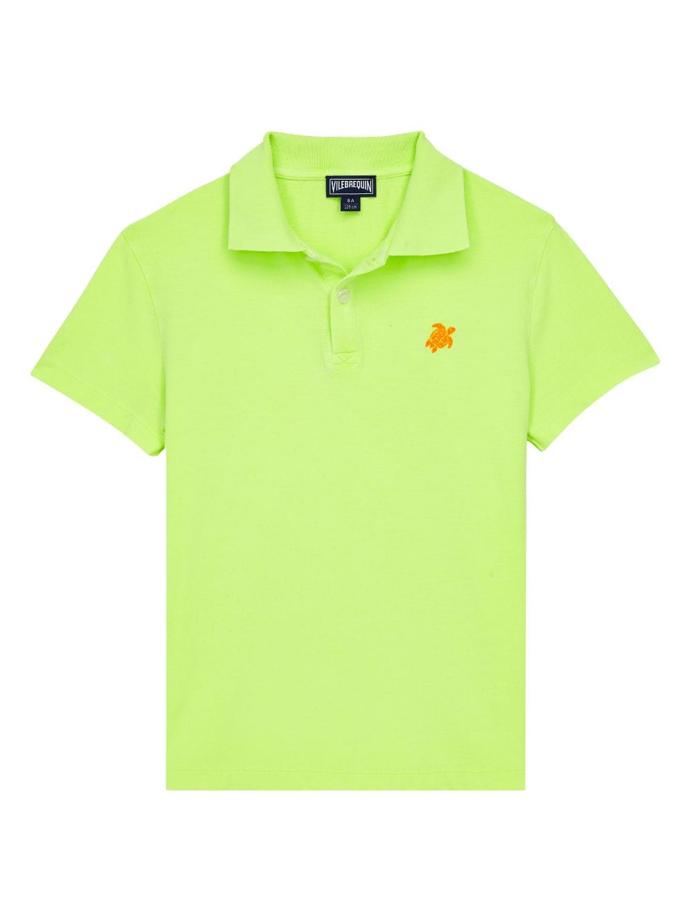 Vilebrequin Kids logo-embroidered cotton polo top - Green von Vilebrequin Kids