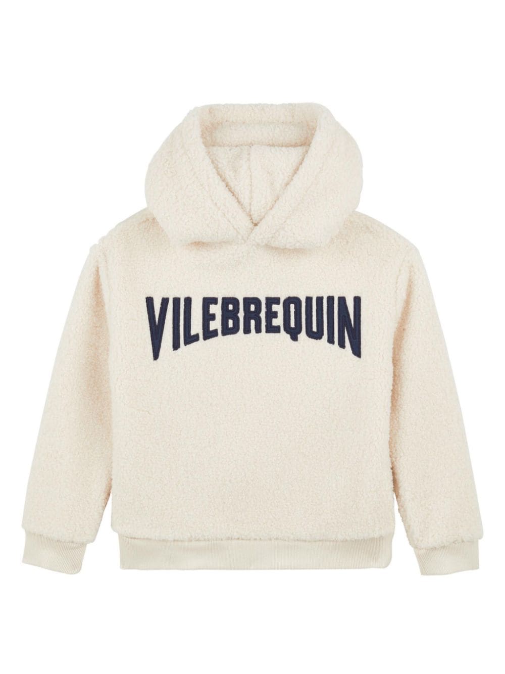 Vilebrequin Kids logo-embroidered hoodie - Neutrals von Vilebrequin Kids