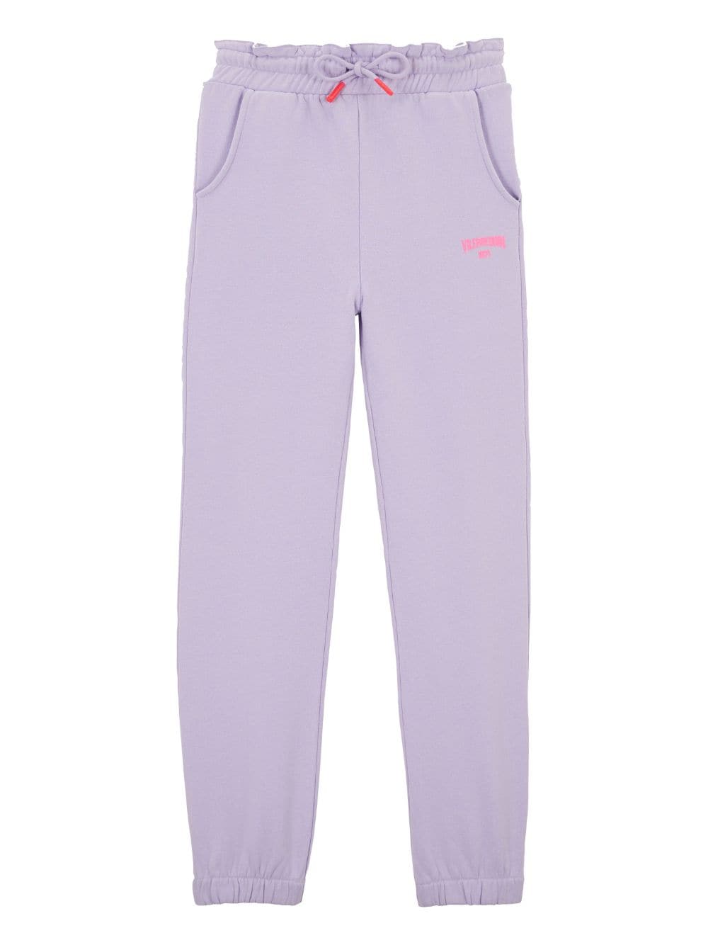 Vilebrequin Kids logo-embroidered jersey track pants - Purple von Vilebrequin Kids