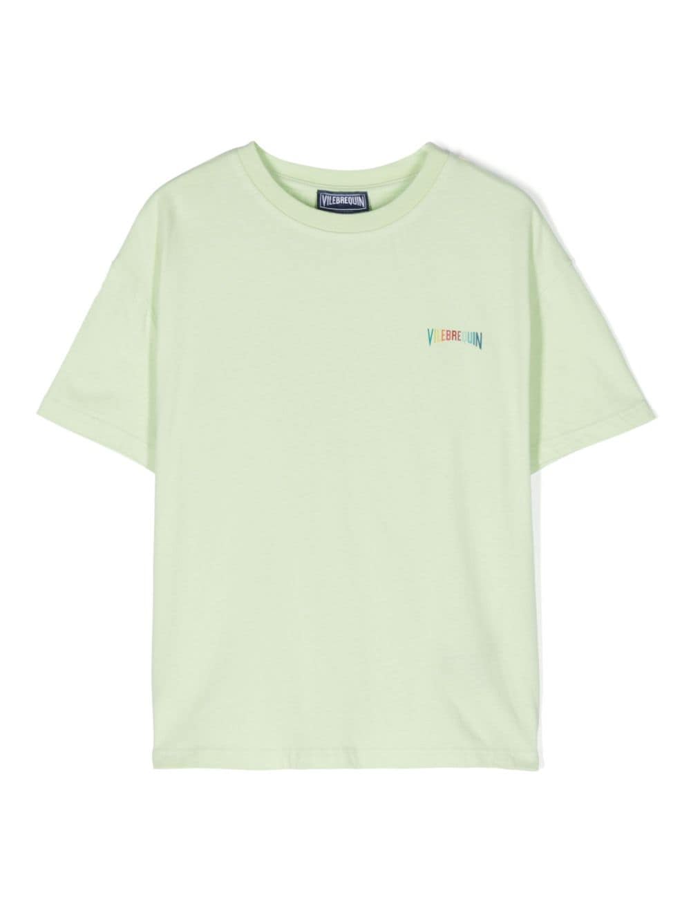 Vilebrequin Kids logo-print cotton T-shirt - Green von Vilebrequin Kids