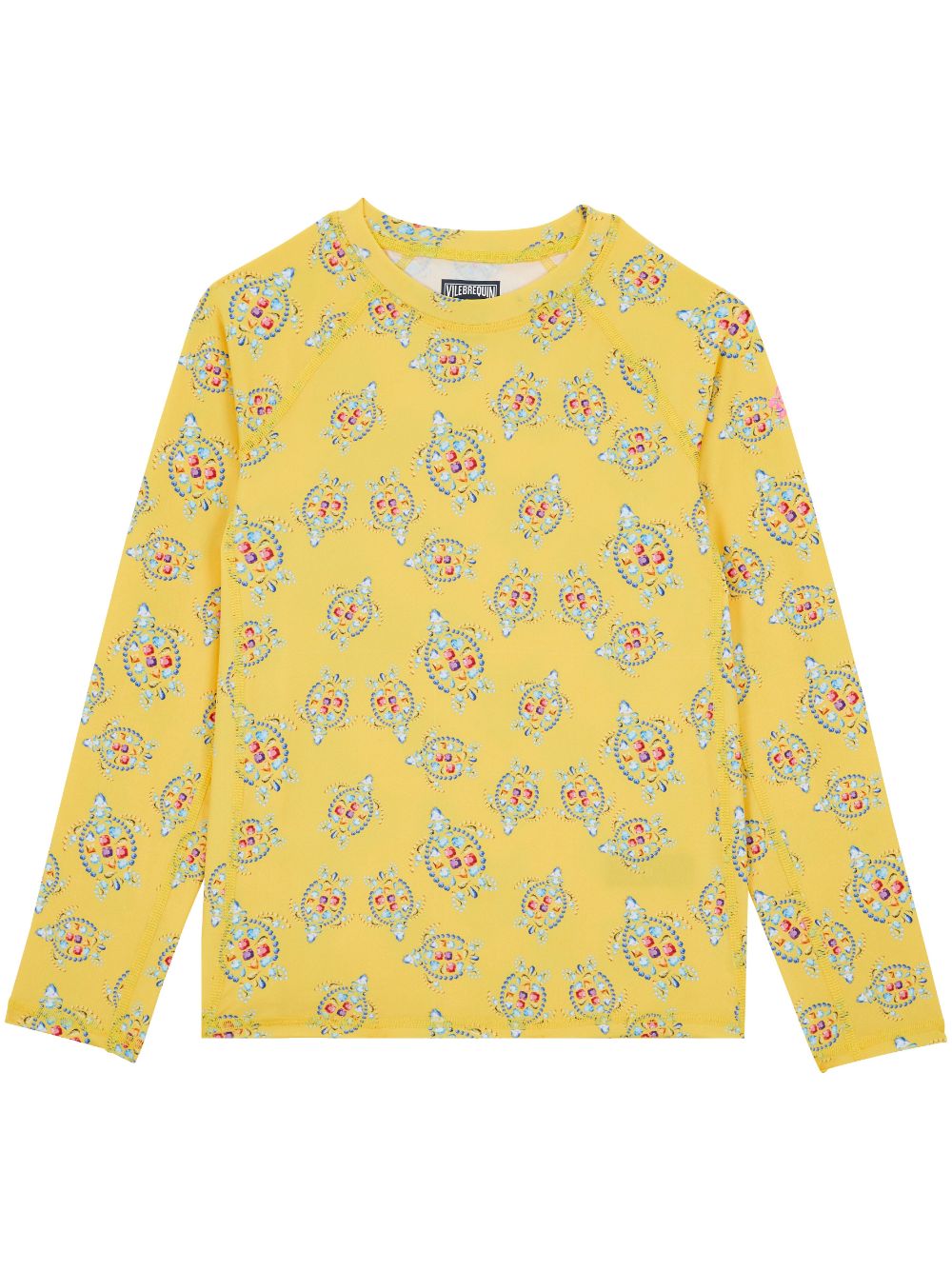 Vilebrequin Kids printed long-sleeve T-shirt - Yellow von Vilebrequin Kids