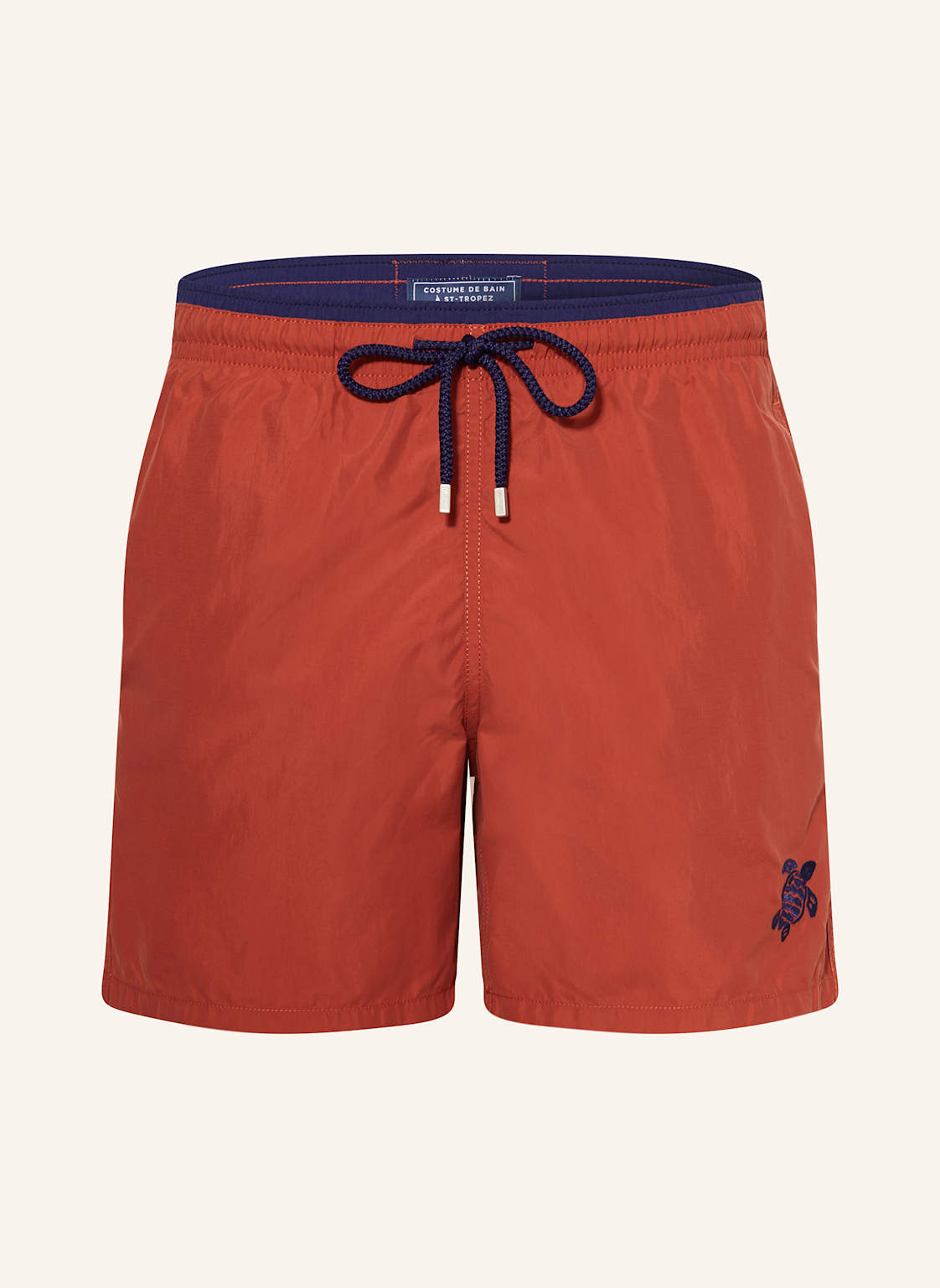 Vilebrequin Badeshorts Moorea rot von Vilebrequin