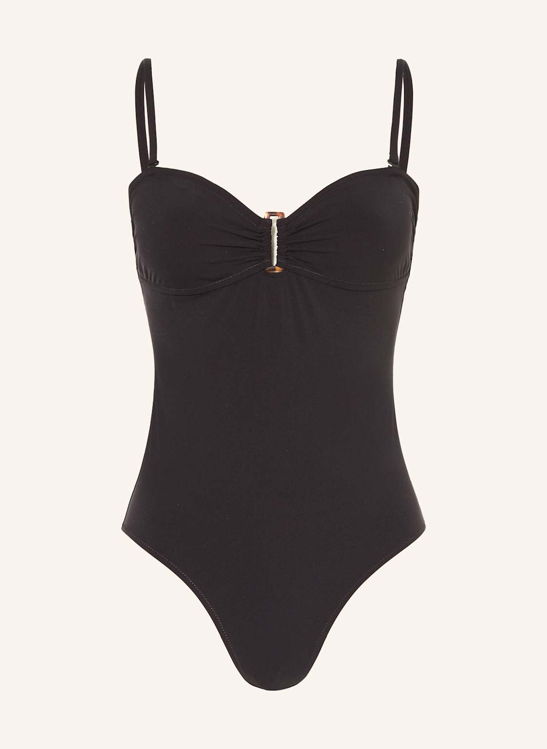 Vilebrequin Bandeau-Badeanzug Lucette schwarz Vilebrequin Bandeau-Badeanzug Lucette schwarz von Vilebrequin
