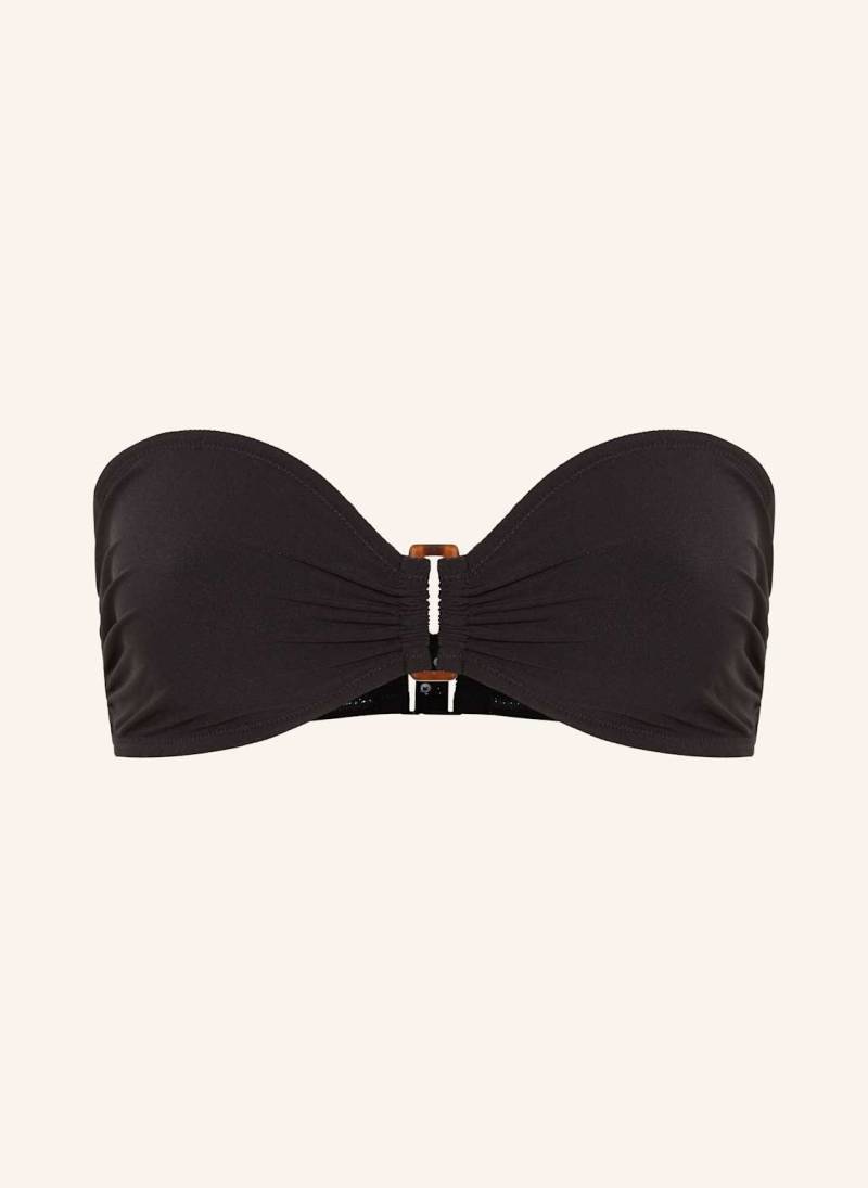 Vilebrequin Bandeau-Bikini-Top Luce schwarz von Vilebrequin