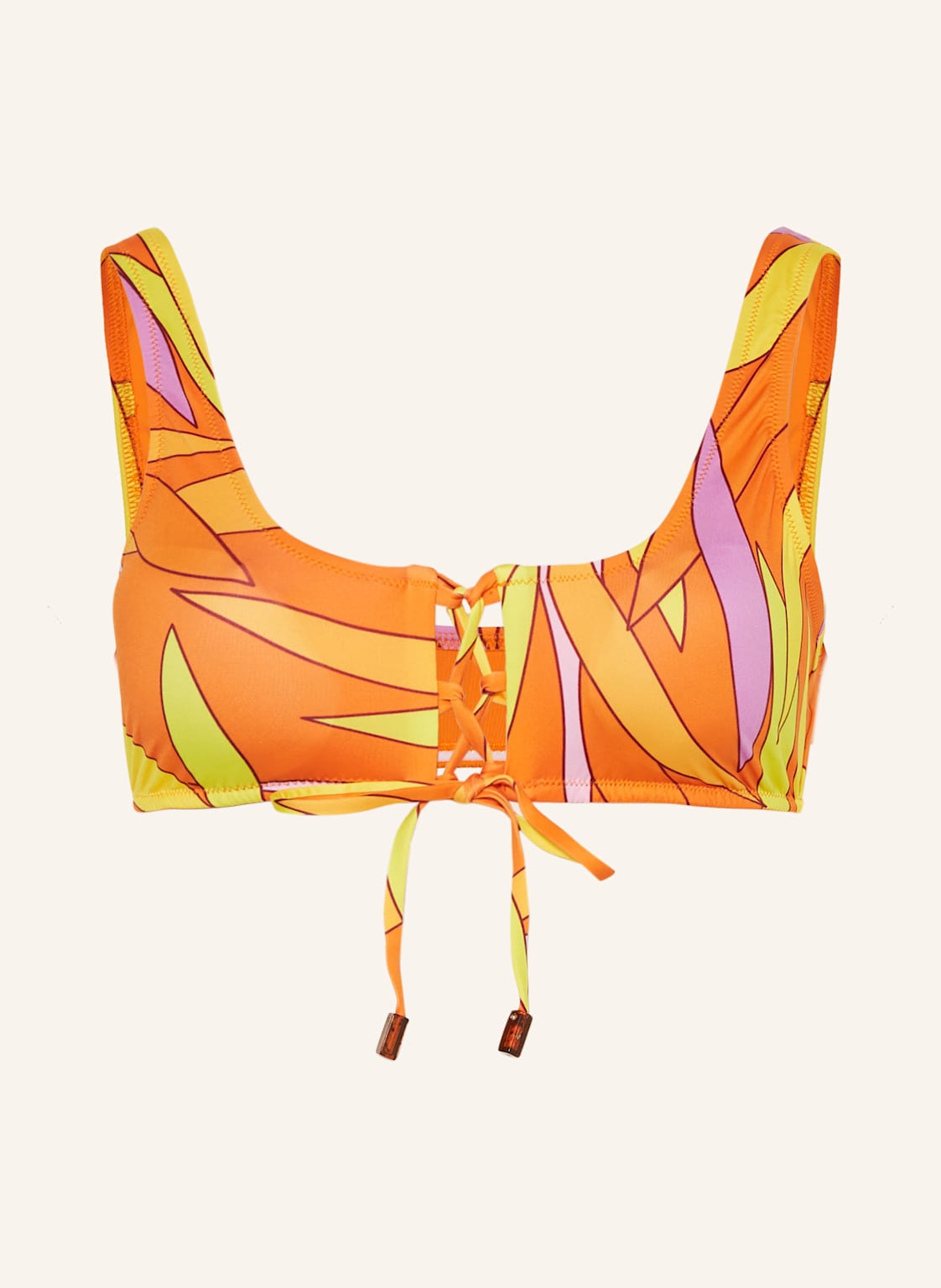 Vilebrequin Bustier-Bikini-Top Madrague Lassy orange Vilebrequin Bustier-Bikini-Top Madrague Lassy orange von Vilebrequin
