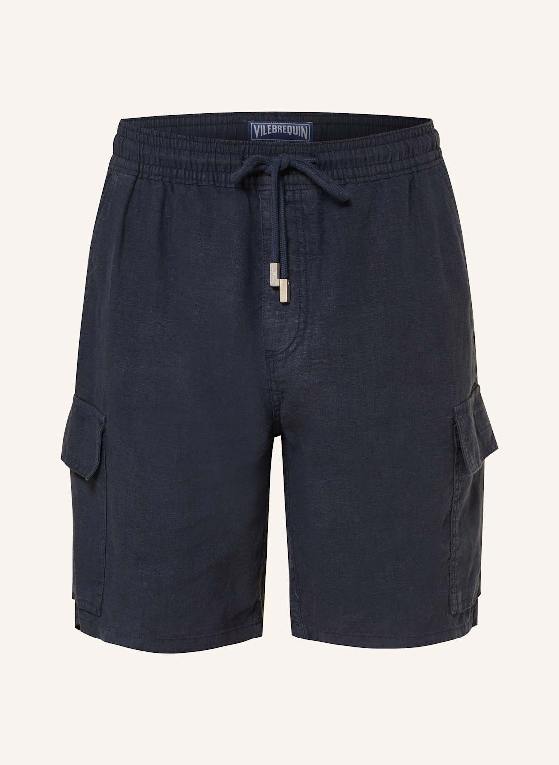 Vilebrequin Cargoshorts Thalassa Aus Leinen blau von Vilebrequin