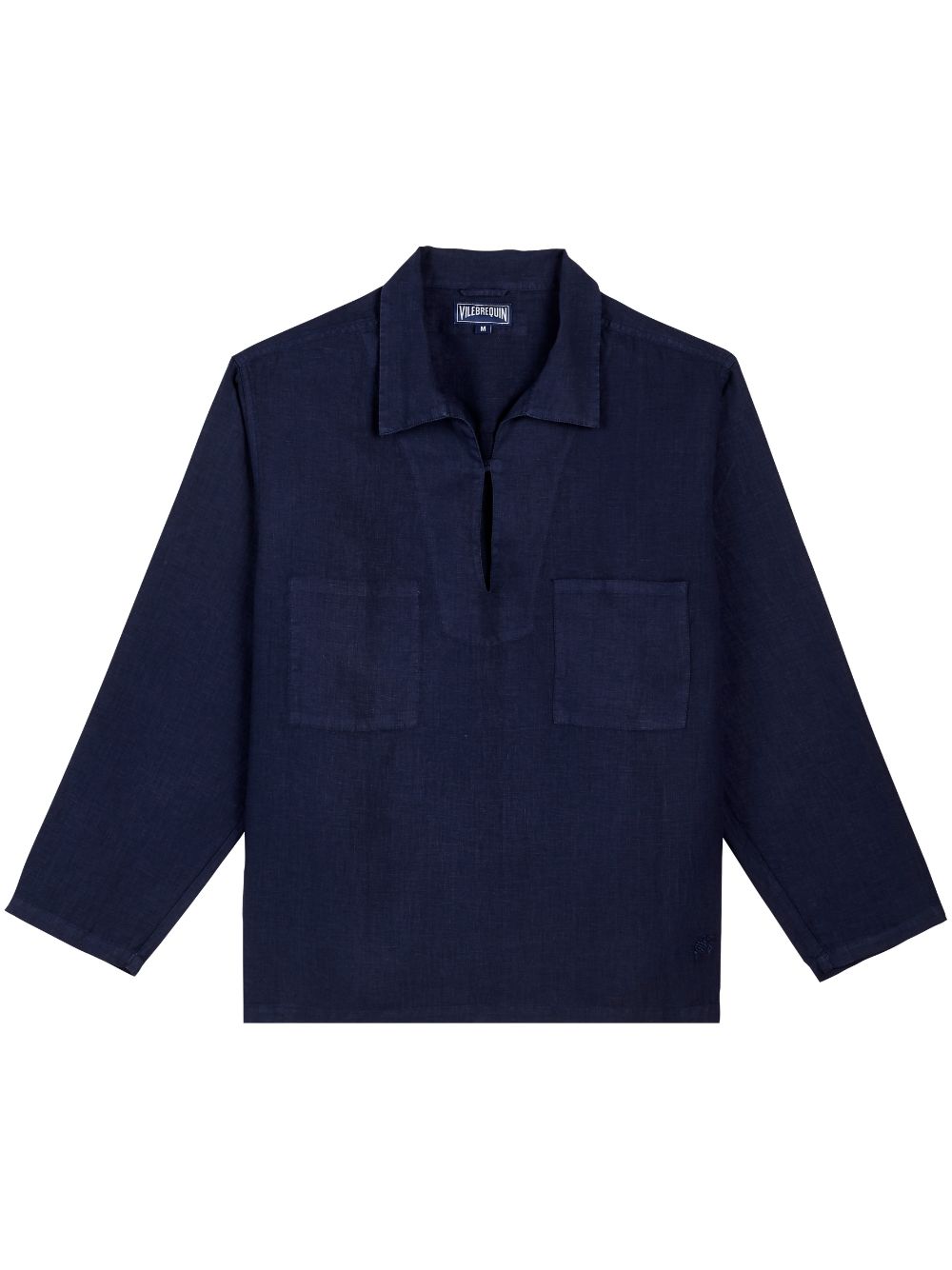 Vilebrequin Comores linen shirt - Blue von Vilebrequin