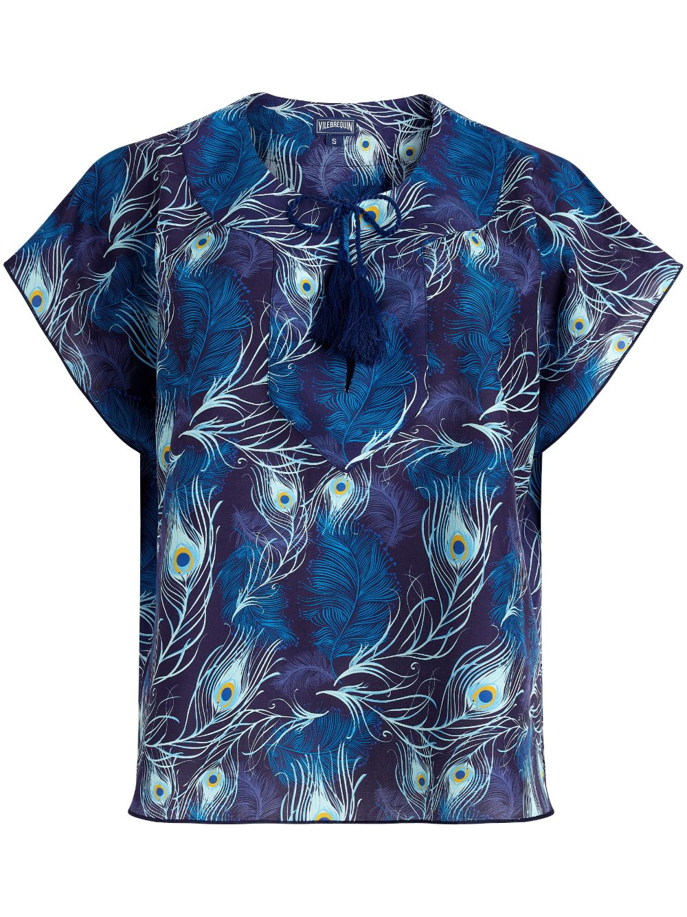 Vilebrequin Eyes Of The Wind blouse - Blue von Vilebrequin