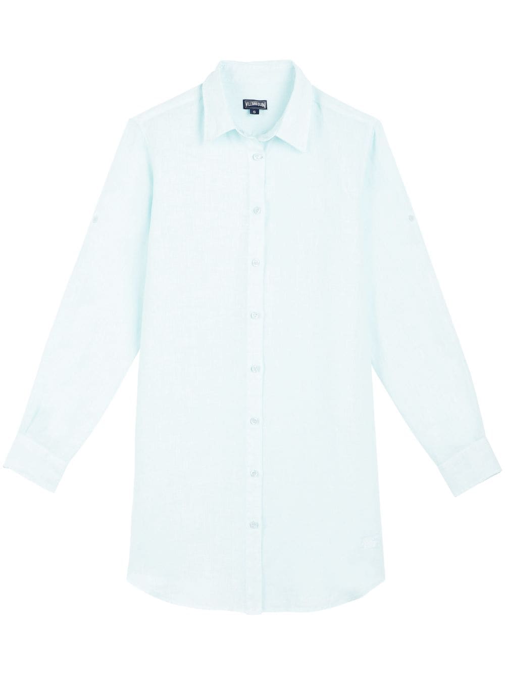 Vilebrequin Fragance linen shirt mini dress - Blue von Vilebrequin