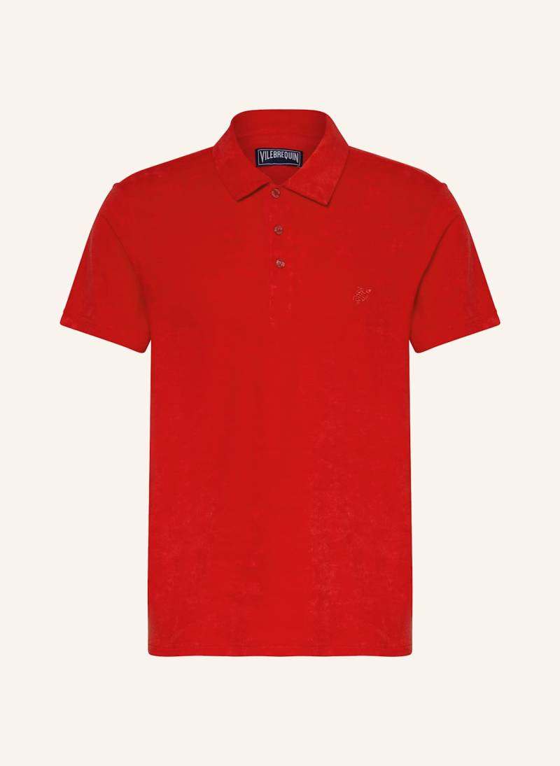 Vilebrequin Frottee-Poloshirt Phoenix aq100 rot von Vilebrequin