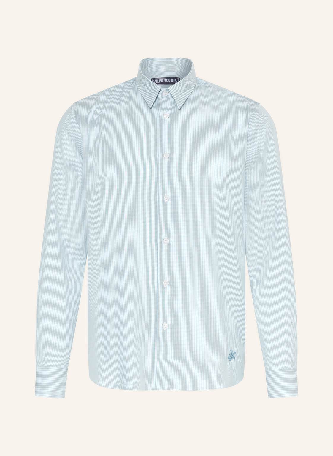 Vilebrequin Hemd Cool Relaxed Fit blau von Vilebrequin