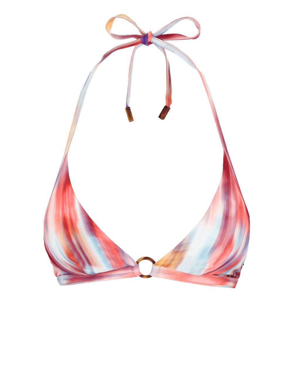 Vilebrequin Ikat Flowers-print halterneck bikini top - Pink von Vilebrequin