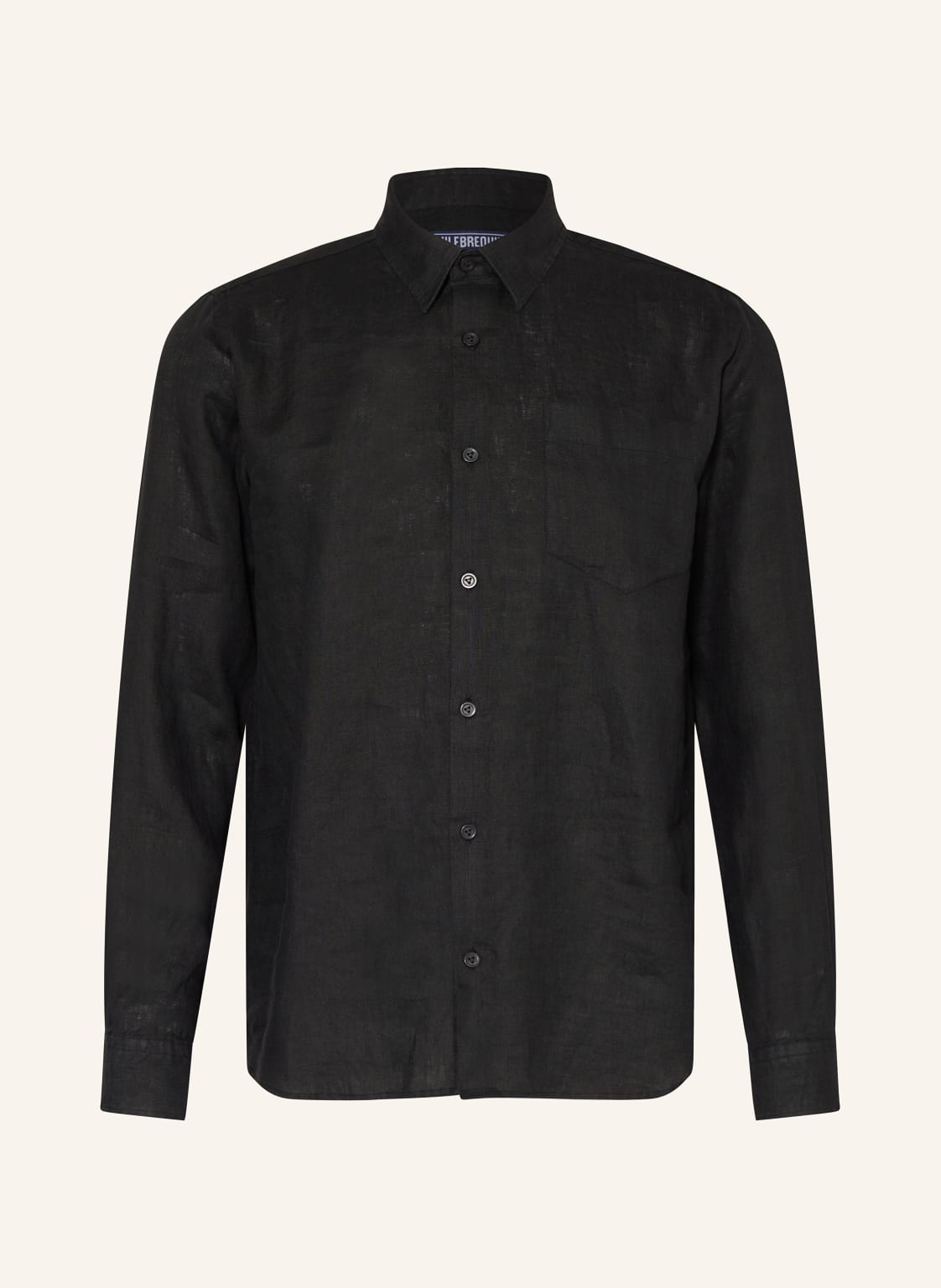 Vilebrequin Leinenhemd Caroubis Regular Fit schwarz Vilebrequin Leinenhemd Caroubis Regular Fit schwarz von Vilebrequin