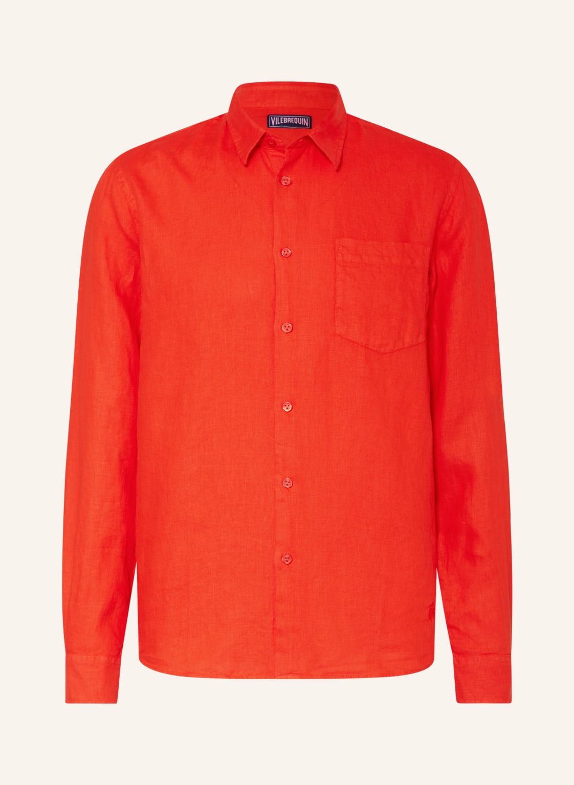 Vilebrequin Leinenhemd Regulrar Fit rot Vilebrequin Leinenhemd Regulrar Fit rot von Vilebrequin