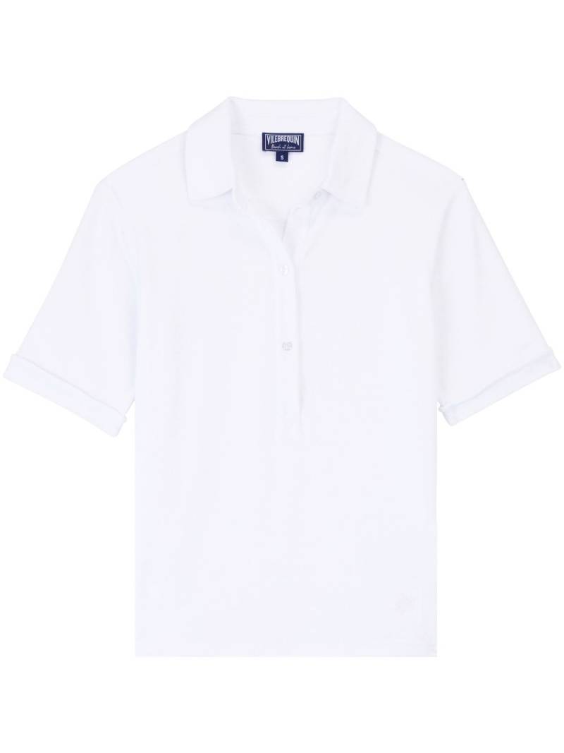 Vilebrequin Leonie polo top - White von Vilebrequin