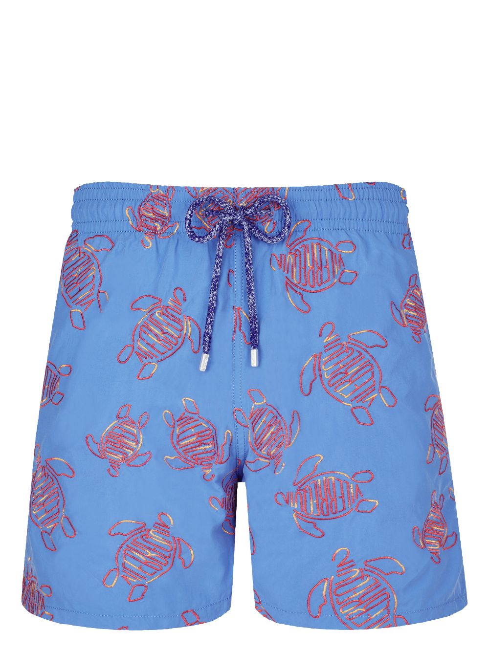 Vilebrequin Mistral graphic-print swim shorts - Blue von Vilebrequin