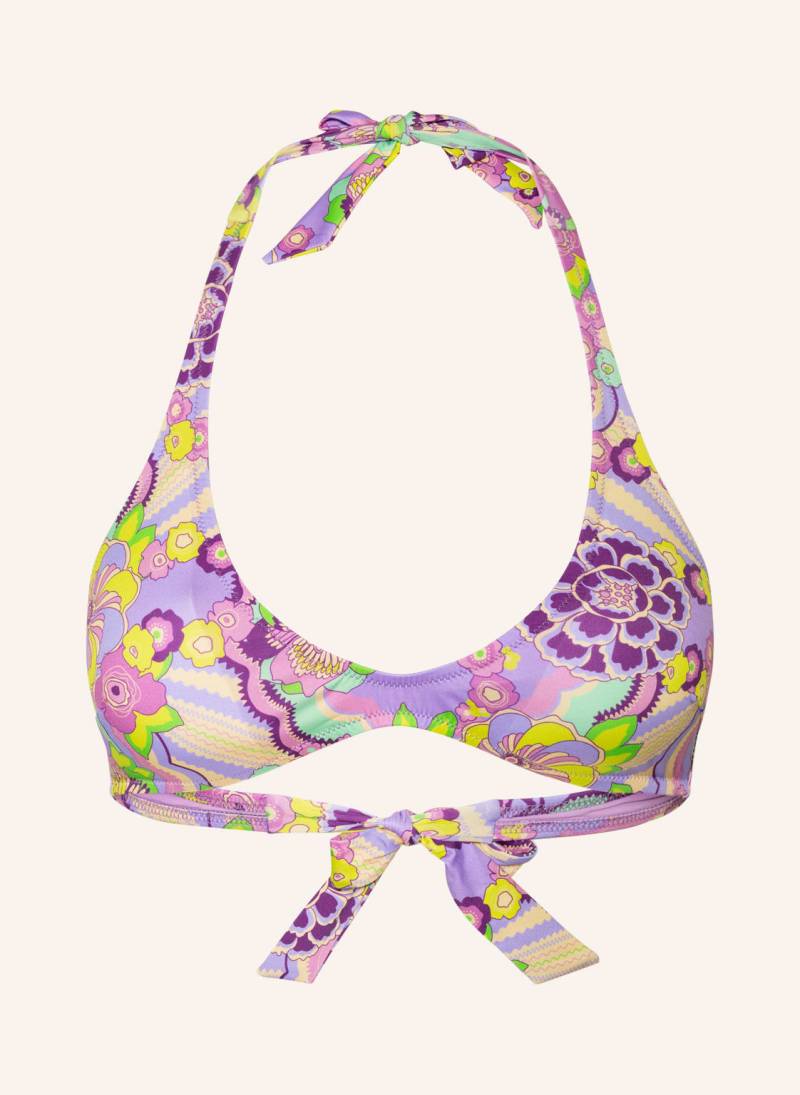 Vilebrequin Neckholder-Bikini-Top Rainbow Flowers pink von Vilebrequin