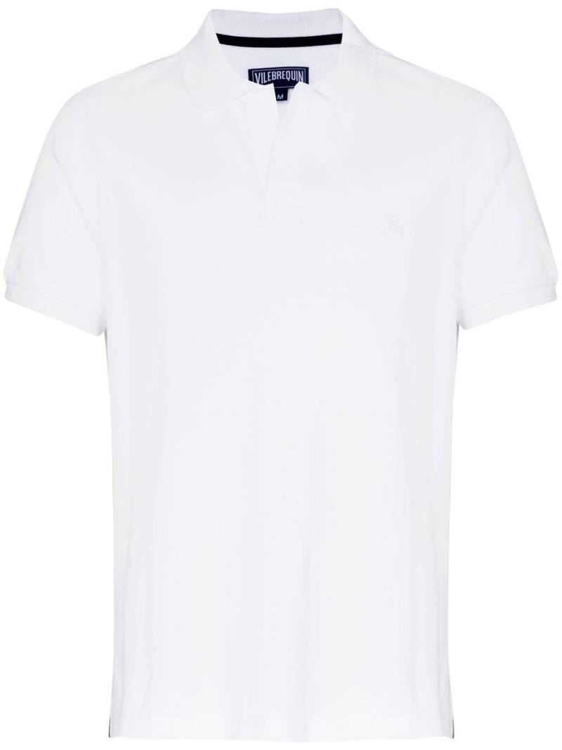 Vilebrequin Palatin cotton polo shirt - White von Vilebrequin