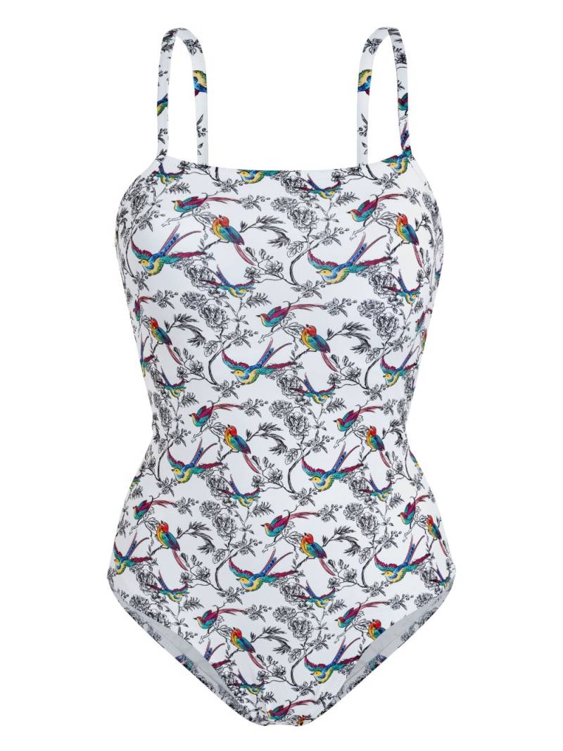 Vilebrequin Rainbow Birds swimsuit - White von Vilebrequin