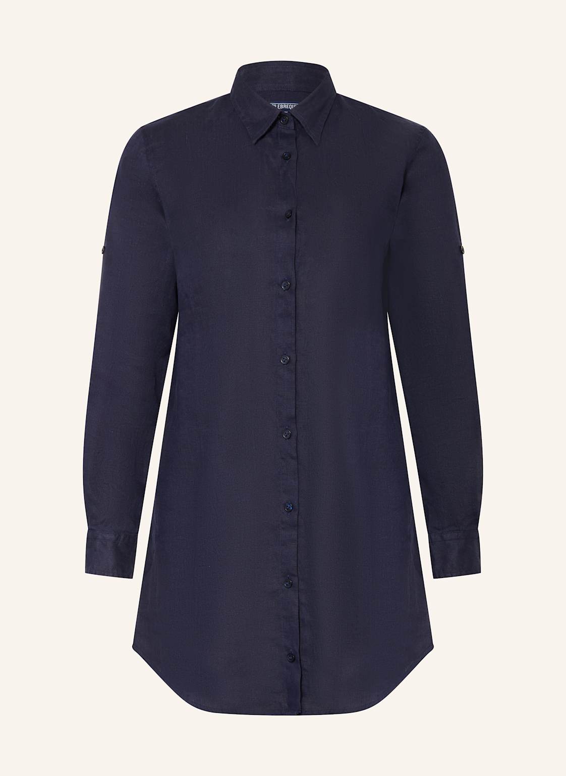 Vilebrequin Strandkleid Fragance Aus Leinen blau Vilebrequin Strandkleid Fragance Aus Leinen blau von Vilebrequin