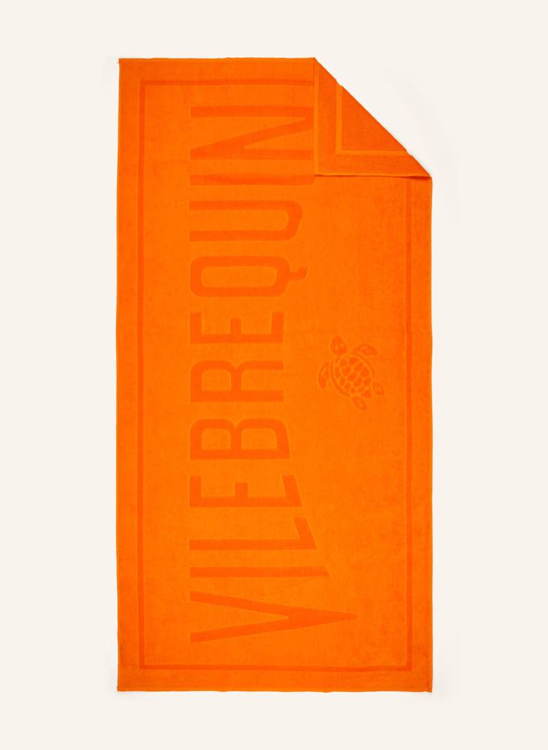 Vilebrequin Strandtuch Solid orange von Vilebrequin