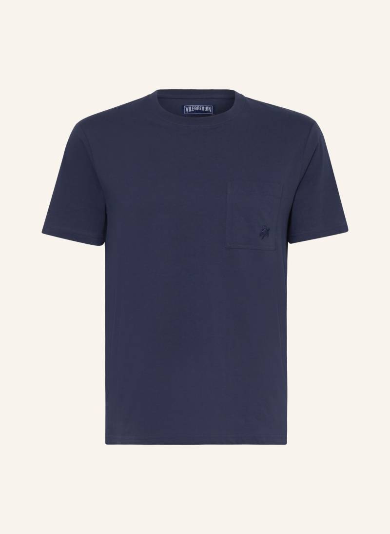 Vilebrequin T-Shirt Titan blau von Vilebrequin