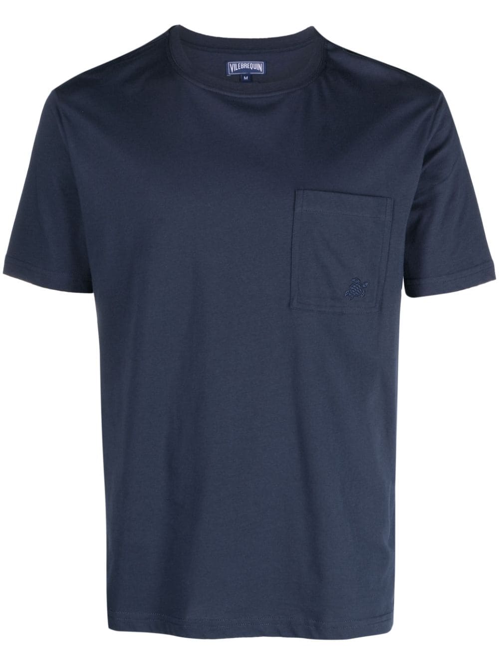 Vilebrequin Titus round-neck cotton T-shirt - Blue von Vilebrequin
