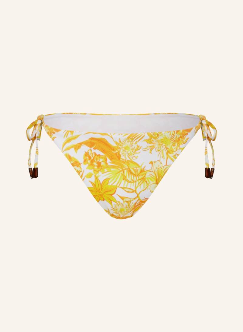 Vilebrequin Triangel-Bikini-Hose Tahiti Flowers gelb von Vilebrequin