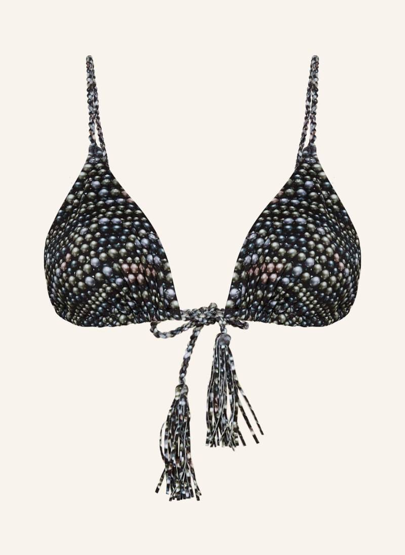 Vilebrequin Triangel-Bikini-Top Pearl Luxe schwarz von Vilebrequin